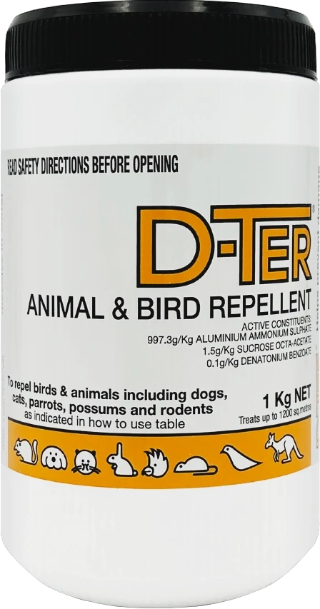 D-TER Animal & Bird Repellent 1kg